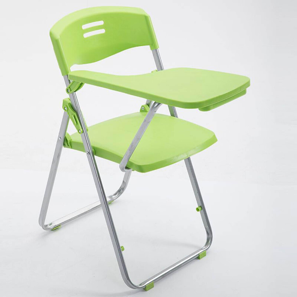 Conference Chair with Tablet Arm, Stackable Mesh Backrest and Padded Seat for Classroom, Office, and Reception Use-image-OPC-PK2VG5Z-NEW