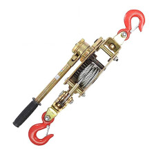4-Ton Winch Dual Power Puller High-Performance Hand Winch with 2 Hooks Steel Cable Anti-Slip Grip 8800 lb Capacity