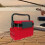 Portable Fishing Tackle Box with Double-Layer Design, Handheld Function, Waterproof, Red Color 3
