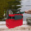 Portable Fishing Tackle Box with Double-Layer Design, Handheld Function, Waterproof, Red Color 2