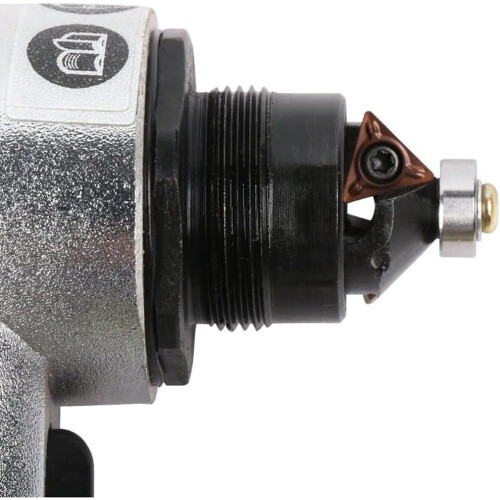 Mini Chamfering Machine, Pneumatic Deburring Tool for Inner Holes, 1/4 Suction Connection, Durable and User-Friendly Set B 2