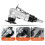 Mini Chamfering Machine, Pneumatic Linear Deburring Tool for Inner Holes, 1/4 Inch Intake Connection, Set B 3