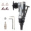 Mini Chamfering Machine, Pneumatic Linear Deburring Tool for Inner Holes, 1/4 Inch Intake Connection, Set B 1