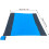 Beach Sand Mat - Large Compact Quick Drying Lightweight Durable Ethnic Style Foldable Weatherproof Straw Mat 2