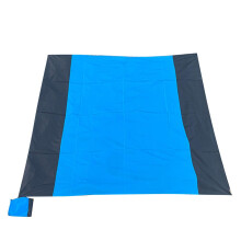 Beach Sand Mat - Large Compact Quick Drying Lightweight Durable Ethnic Style Foldable Weatherproof Straw Mat