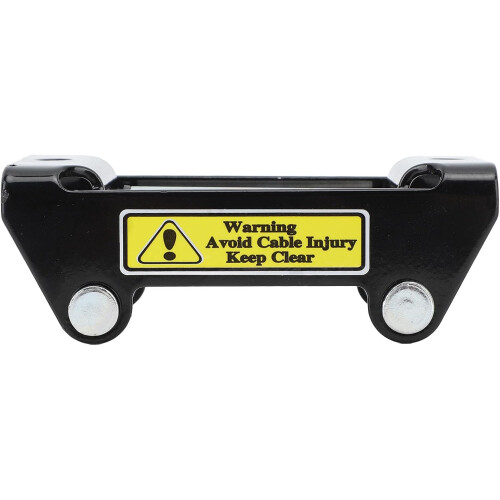 Winch Roller Guide for Manual Winch Cable Reel, Compatible with Wire Ropes, Durable Steel Construction, 2000 lbs Capacity 2