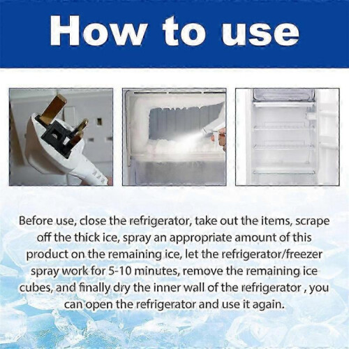 quick defrost spray for freezer 2