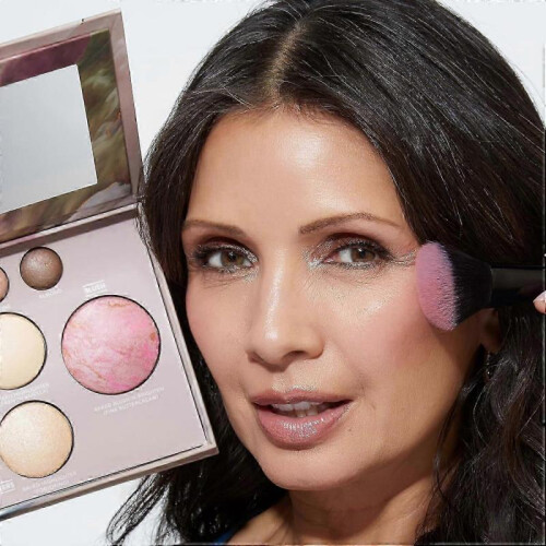 Bronzer Blush and Highlighters in Full Size Baked Palette 1