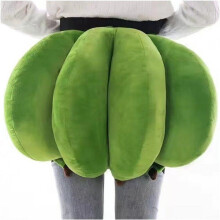 Ski Butt Pad Cute Banana Design Green Hip Protection Anti-Fall Soft Skiing Equipment for Kids and Adults