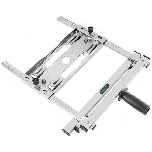 Electric Circular Saw with Edge Guide for Woodworking, Multi-Function Steel Design, Round Handle, DIY Cutting Tool 1