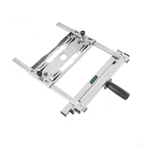 Electric Circular Saw with Edge Guide for Woodworking, Multi-Function Steel Design, Round Handle, DIY Cutting Tool