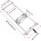Circular Saw Trimmer Machine Guide for Wood Cutting, Multifunctional Positioning Tool with Adjustable Settings 5