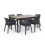 Keter Keter Porto Table and 6 Elisa Chairs 1