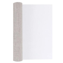 5 Meters Canvas Roll for Painting, 88 cm Wide Stretched Canvas for Acrylic and Oil Paints, High Adhesion Art Supplies