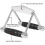 Double D Handle Cable Attachment V Handle for Cable Machines - Durable Rowing Handle for Home Gym Strength Training (1 Pack) 4