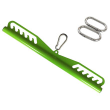 Home Gym Health Spreader Bar - Multi-Wide Lat Pull Bar, Long & Short Attachments for Cable Machines, Durable Steel Construction
