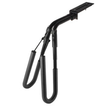 Adjustable Bicycle Surfboard Carrier Rack for Seat Keeper - Black Surfboard Mount Compatible with Most Bikes