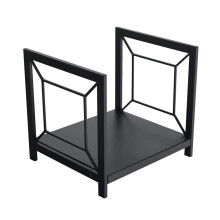 Firewood Wood Stand for Fireplace and Outdoor Garden, Durable Steel Frame, Large Capacity Firewood Storage Organizer