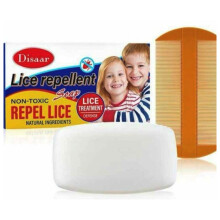 Disaar Lice Repellent Soap |Natural insect repellent soap |Family daily cleansing - 100g