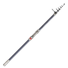 Surf Fishing Rod 3.6-5.4m High Carbon Fiber Telescopic Long Casting Rod for Sea Fishing, Size 4.5m, 4 Sections