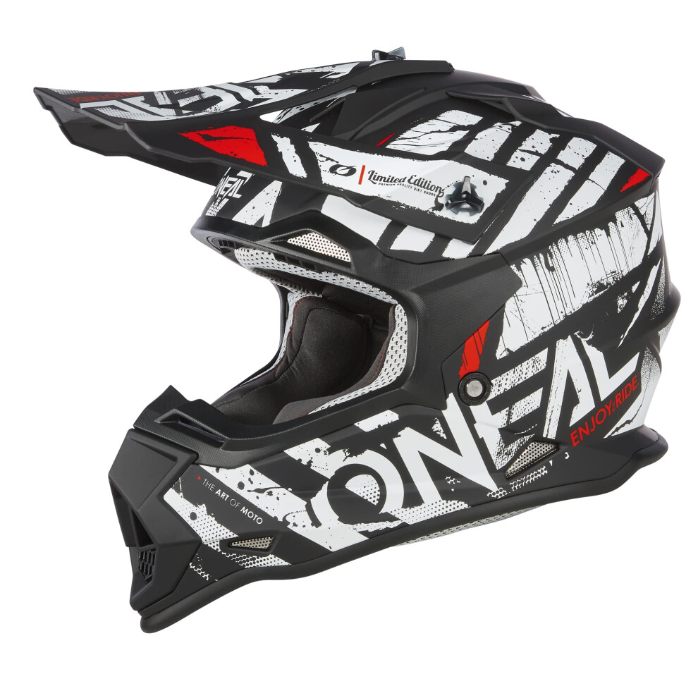 O'neal 2 Srs Helmet Glitch Xs Black/White 4046068611556