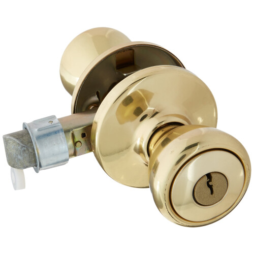 KWIKSET 94002-825 Mobile Home Entry L?ses?t poleret messing