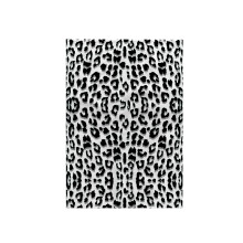 Serviette imprim animal lopard des neiges rose 3D 15"" x 22"" multicolore