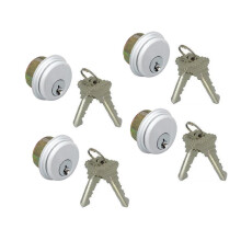 Pacific Doorware Storefront Door Keyed Einsteckschloss Zylinder Adams Rite Cam (Aluminium 4)