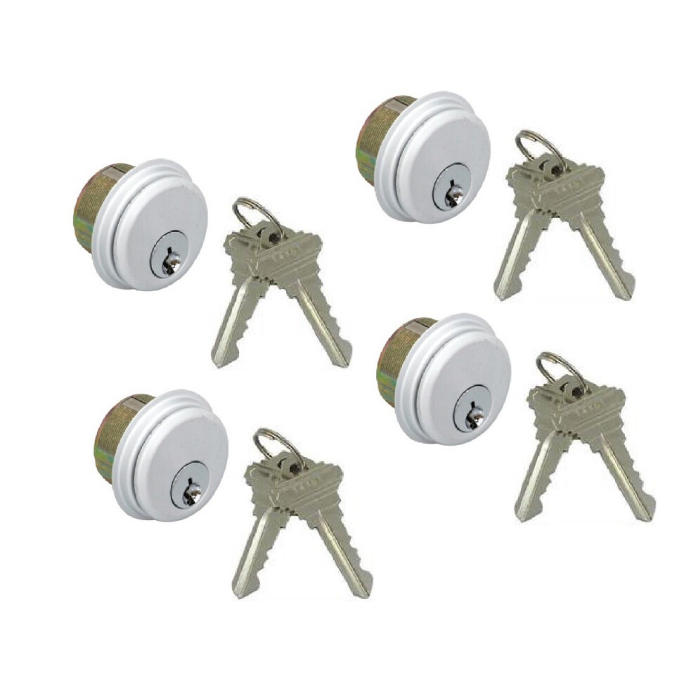 Pacific Doorware Storefront Door Keyed Mortise Lock Cylinder Adams Rite Cam (Aluminum 4) 7426858080774