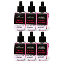 Bath and Body Works 6 Pack, Cactus Blossom Wallflowers (0.8 fl oz / 24 ml) Geur Navulling