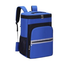 Cleaning Storage Backpack, Waterproof Household Tool Organizer, Portable Blue Tool Holder with Water-Resistant Features