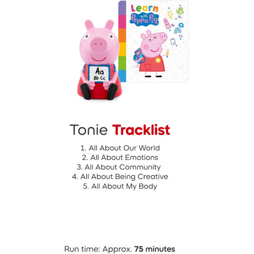 Toniebox 2 Bundle with 4 Peppa Pig Tonies Pink 2