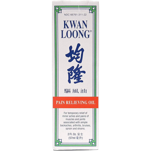 Kwan Loong Ιατρικό Λάδι Μασάζ για Ανακούφιση Πόνου 2 oz. - Λάδι Μεθόλης 2