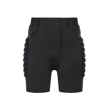 Hip Protection 3D Padded Shorts for Skiing Cycling Snowboarding, Breathable Impact Resistance Gear, Black 3XL Size
