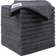 HOMEXCEL Microfiber Cleaning Cloth 12 Pack 12.5 x 12.5 inch Microfiber Towels for Cars Ultra Absorbent Car Washing Cloth Lint Free Streak Free Cle