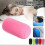 (purple) Microbead roll pillow for sleep support, cylindrical sofa cushion 5