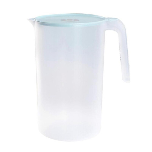 (S, Blue) BoSaiD 1Pcs Plastic Pitcher Large Capacity Easy to Clean PP Plastic Straining Pitcher for Water