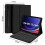 (1, Dark green) 1 Set Tablet Keyboard & Protective Case Colorful Wireless Bluetooth-compatible Keyboard with 5