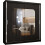 (Black, 120cm) Double Mirror Sliding Door Wardrobe 2