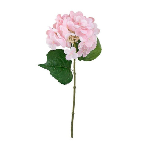 (Light pink) Hydrangea Simulation Flower Anti-fade Artificial Home Decor No Maintenance Required Artificial Hydra