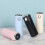 (L, Blue) 350/420ml Vacuum Insulated Cup Bouncing Lid LED Screen Temperature Display Large Capacity Drinkware 3