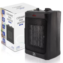 Ceramic Fan Heater Electric 2000W 3 Heat Settings & Fan Mode