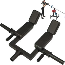 Squat Shoulder Bar Barbell Attachment Black, Adjustable Training Grip for Strength Training, Leg and Shoulder Exercises