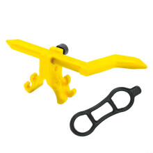 Bicycle Rim Adjustment Tool with Percentage Display, Adjustable Wheel Support Stand for Rims Alignment and Maintenance