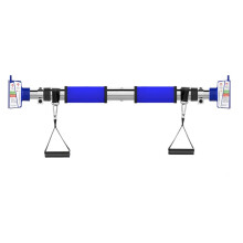 Horizontal Bar Pull-Up Bars, Adjustable 72-176 cm, Stainless Steel, Lockable Fitness Ring, 250 kg Load Capacity for Door Use
