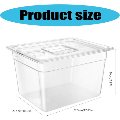 Löschen Des Sehfensters Slow Cooking Container PC Textur Home Cooking Appliance for Precise Temperature Control 1