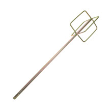 Stirring Rod for Drill - Portable Mixing Attachment Made of Robust Steel for Cement, Fast and Efficient Mixing