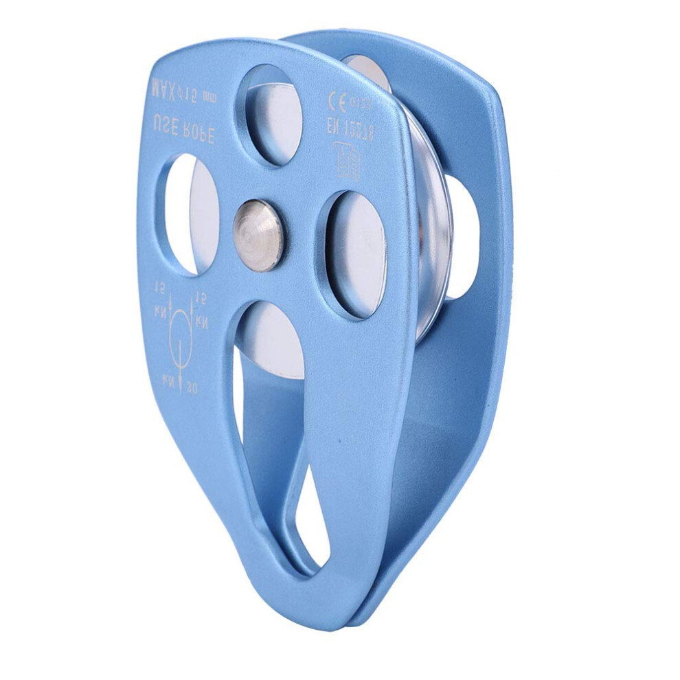 Aluminum Magnesium Alloy Pulley Disc High Strength Performance Climbing Outdoor Equipment 2.5 Inch Diameter 6947110596860