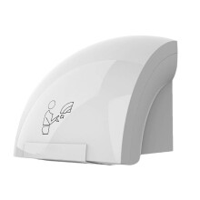 Automatic Air Hand Dryer Wall Mounted 10-15s Drying for Kitchen Bathroom Compact Energy Saving 24 x 23 x 25.2 cm
