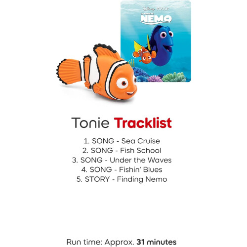 Toniebox 2 Bundle with 2 Tonies  Finding Dory & Finding Tropical Teal 2